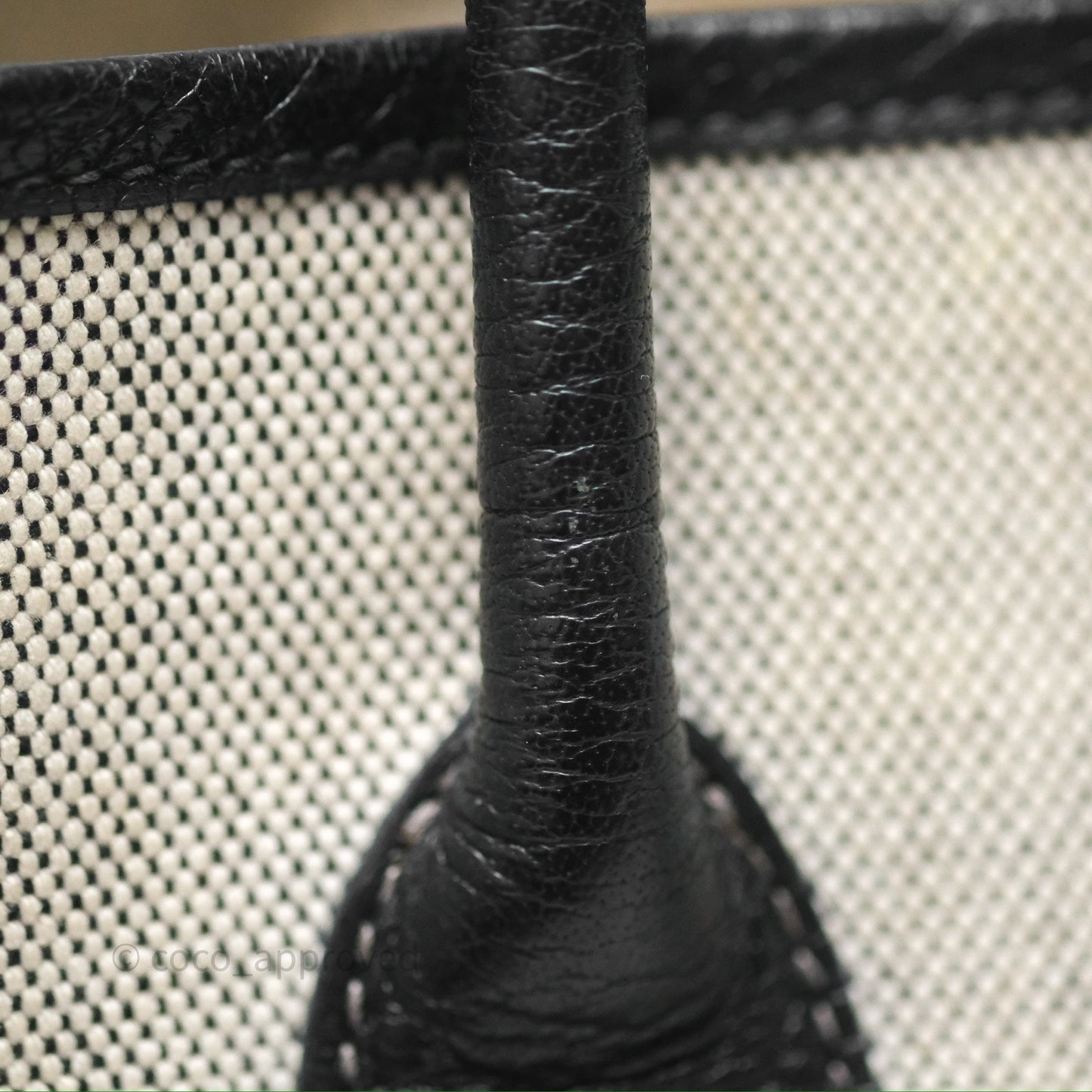 Hermès Garden Party 36 Noir 89 Canvas