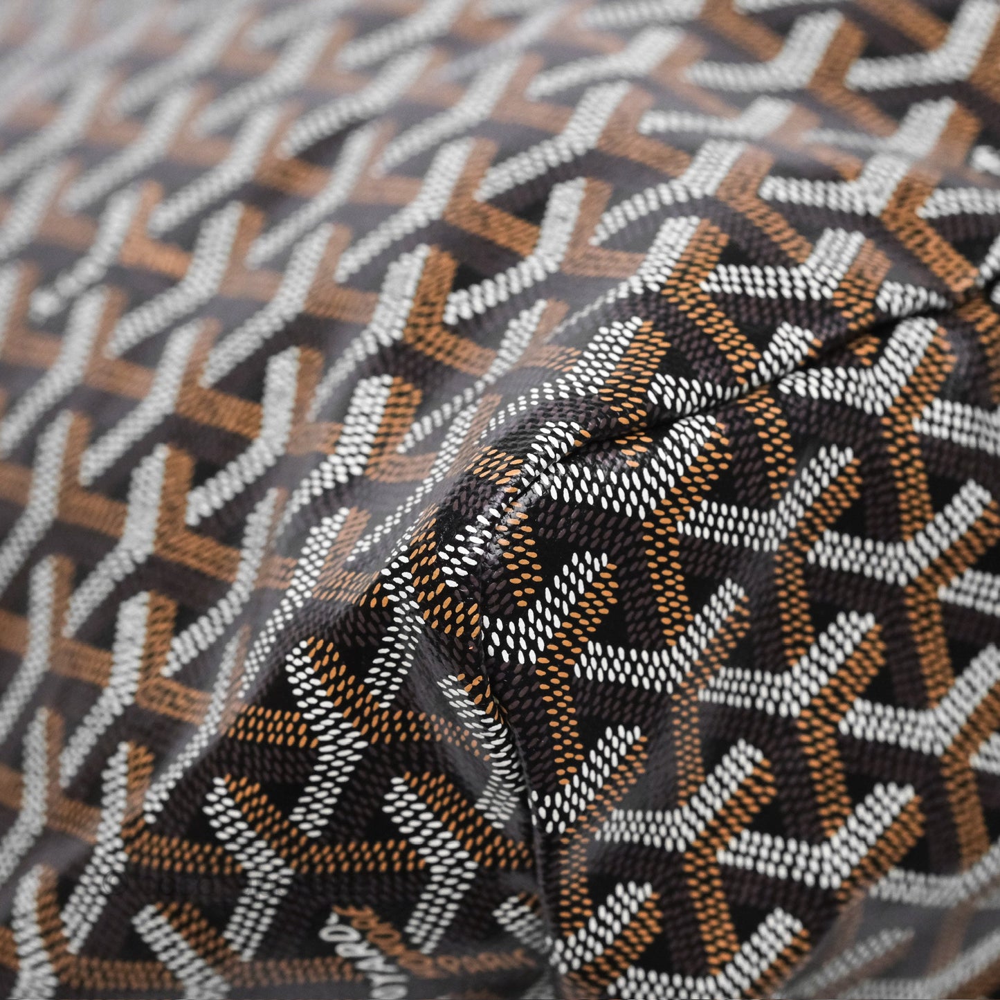 Goyard St. Louis Tote Bag GM Black/Tan