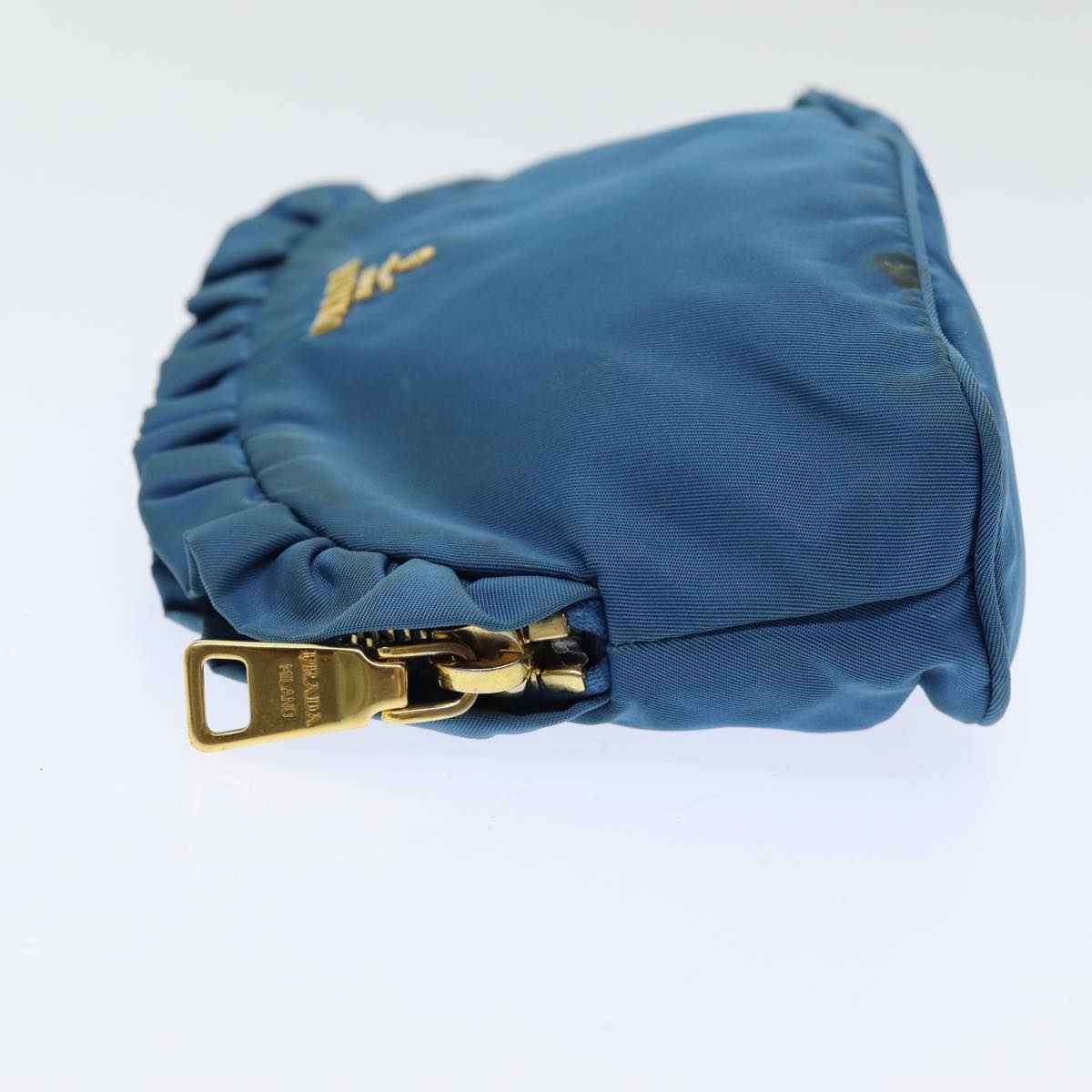 Luxury Prada Pouch Nylon Blue  83739