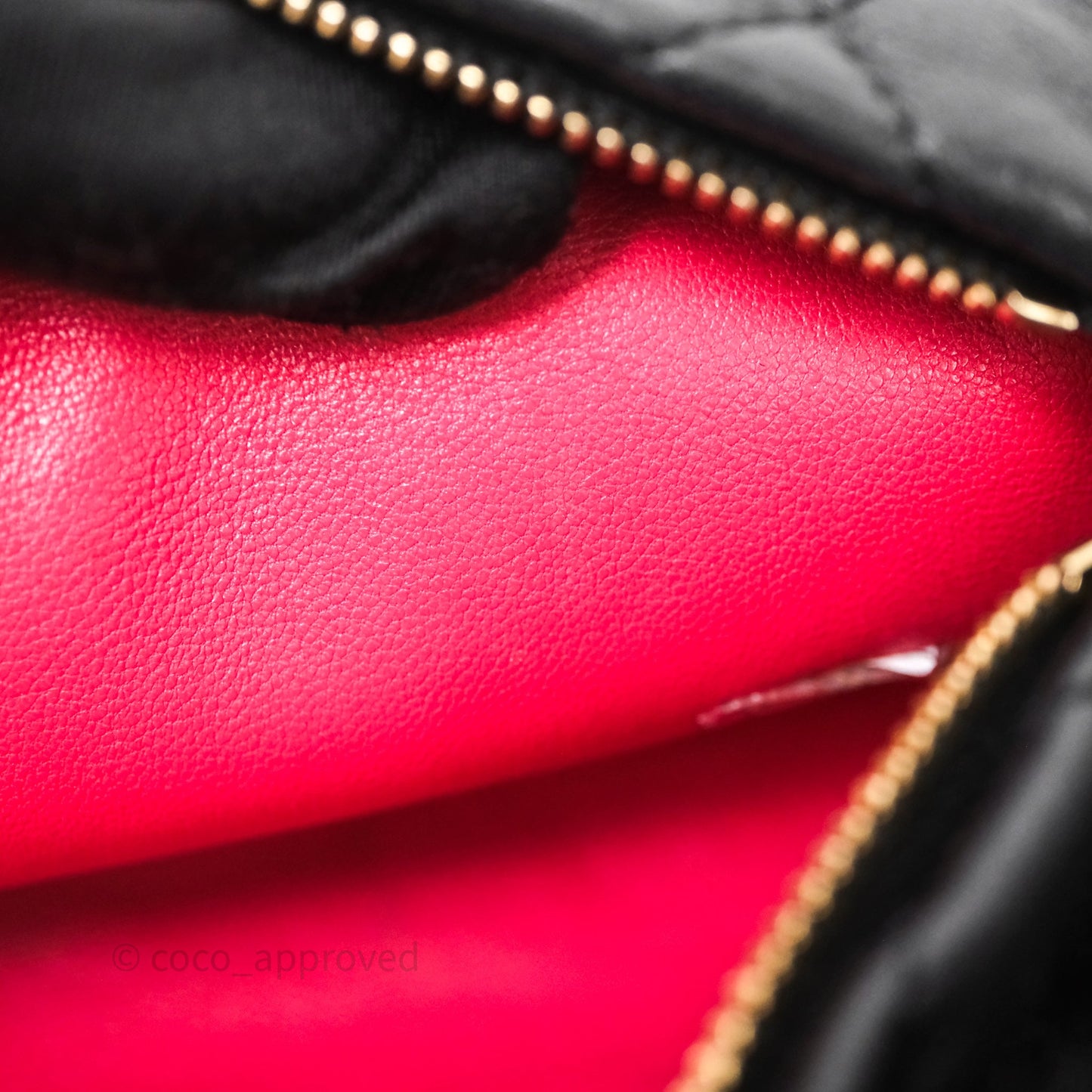 Chanel Small Hobo Bag Crumpled Black Lambskin Aged Gold Hardware