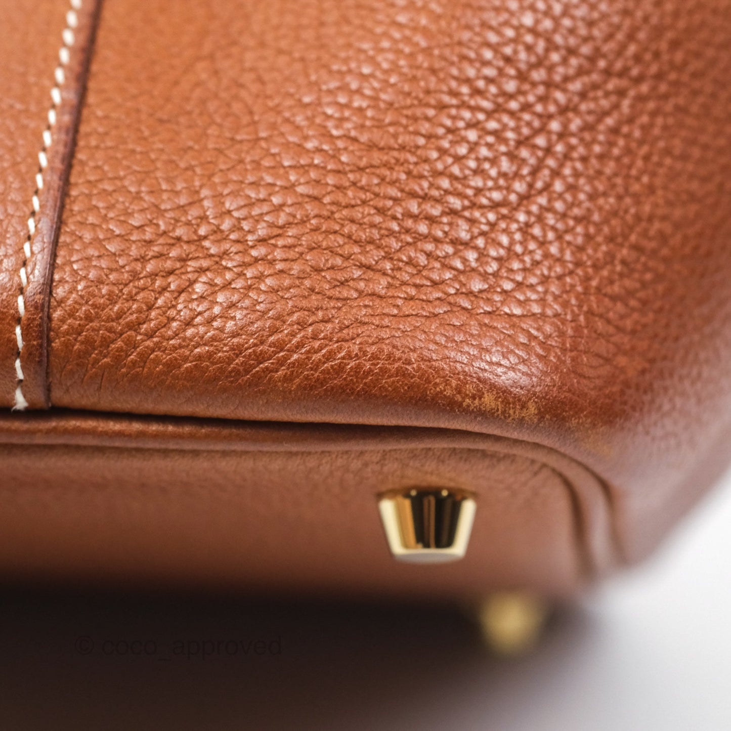 Hermès Picotin Lock 18 Fauve 34 Barenia Gold Hardware