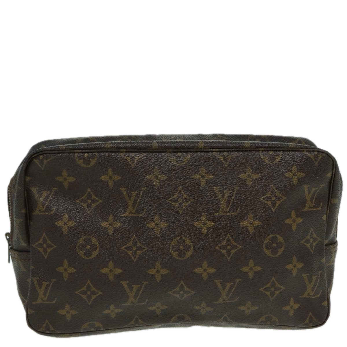 LOUIS VUITTON Monogram Trousse Toilette 28 Clutch Bag M47522 LV 83781