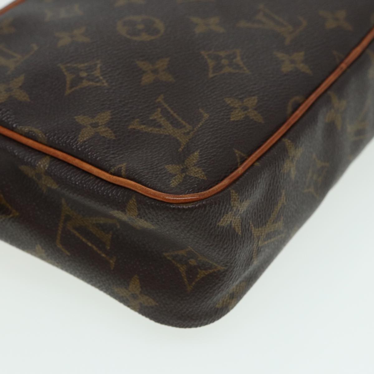 LOUIS VUITTON Monogram Compiegne 23 Clutch Bag M51847 LV 83782