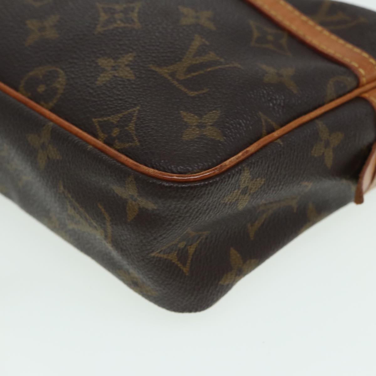 LOUIS VUITTON Monogram Compiegne 23 Clutch Bag M51847 LV 83782