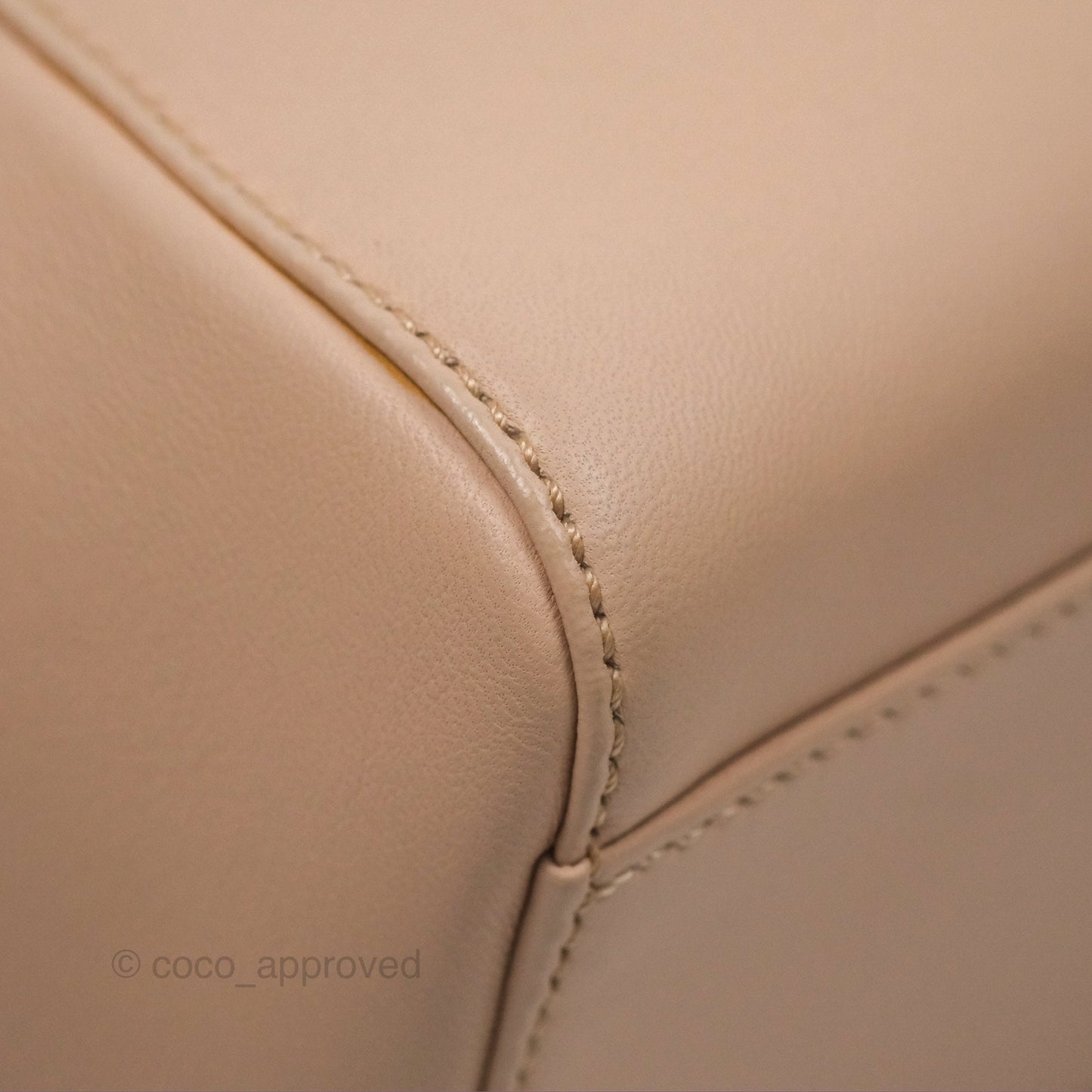 Fendi Mini Peekaboo Bag Light Pink Lambskin Gold Hardware
