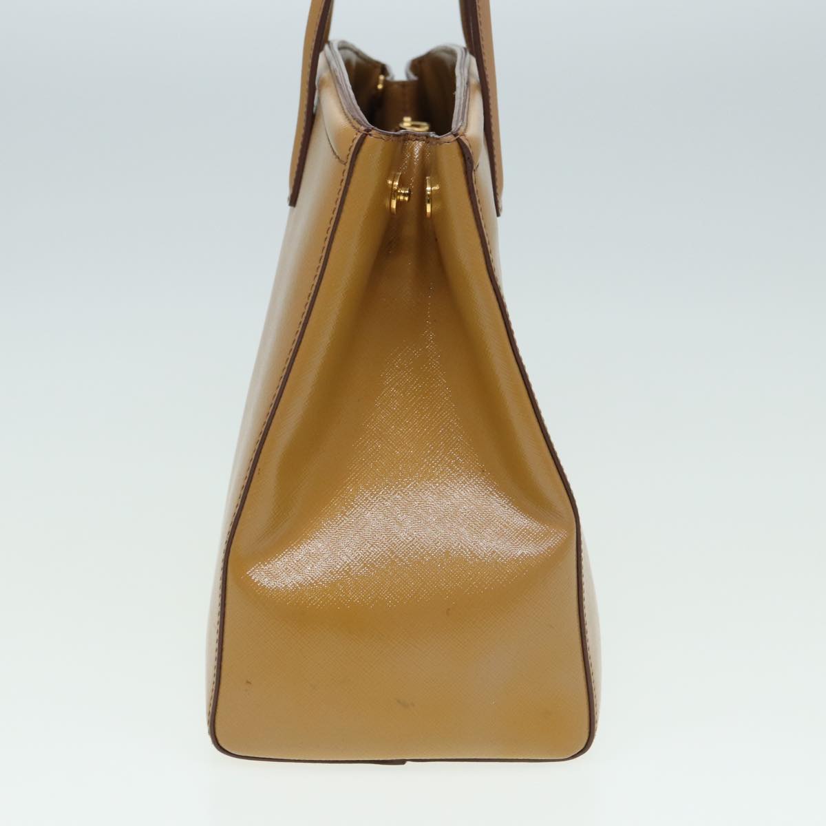 Luxury Prada Hand Bag Safiano leather Beige  83806