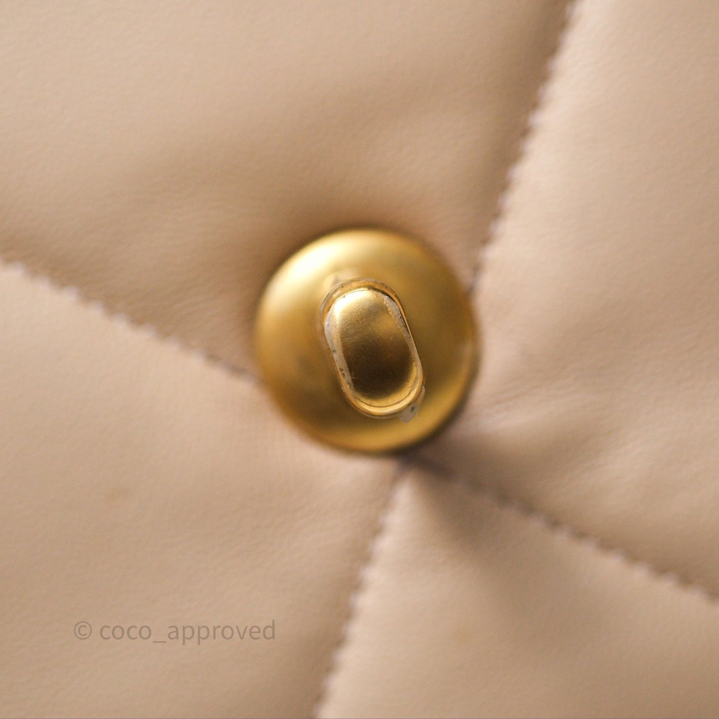 Chanel 19 Small Beige Mixed Hardware