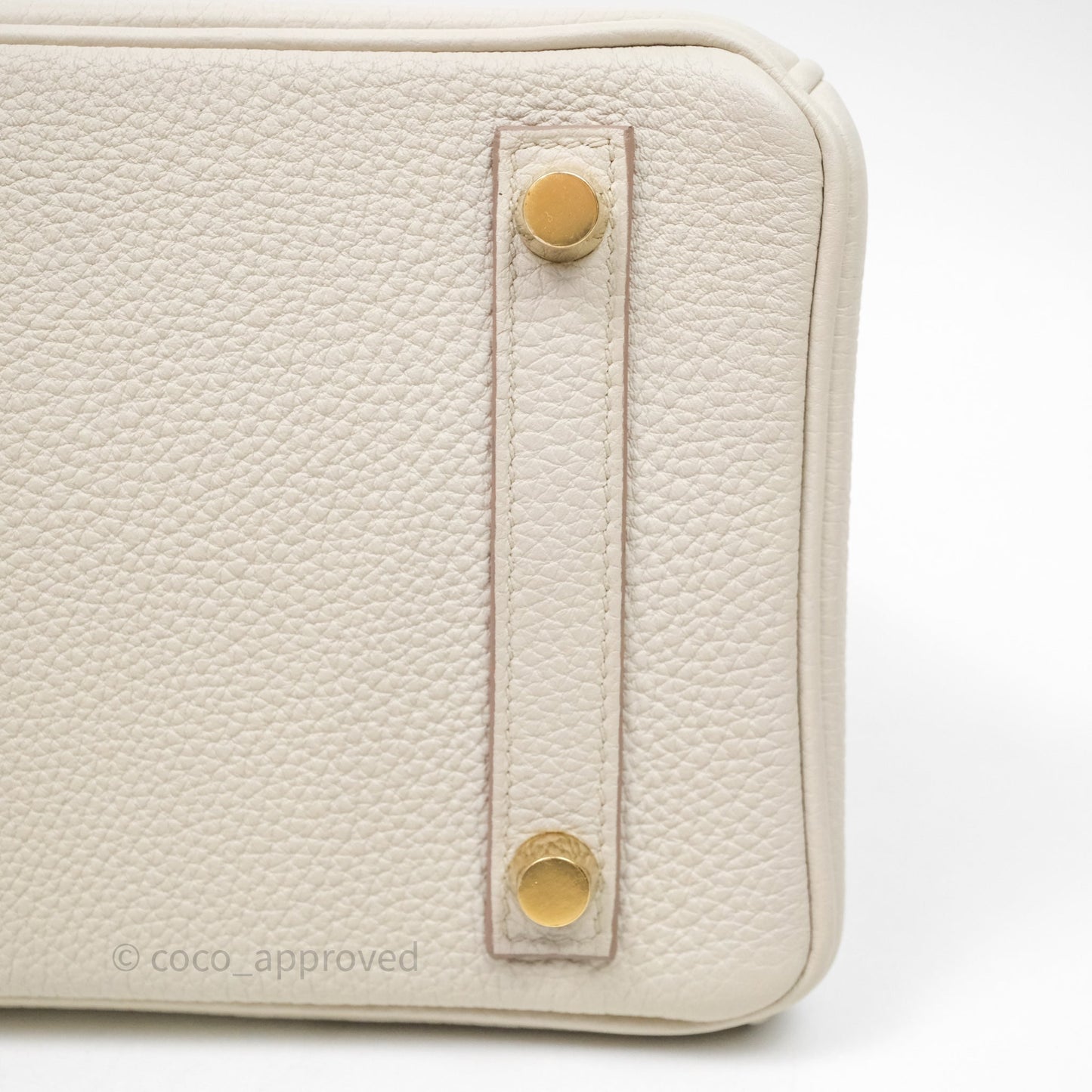 Hermes Birkin 25 Beton Togo Gold Hardware