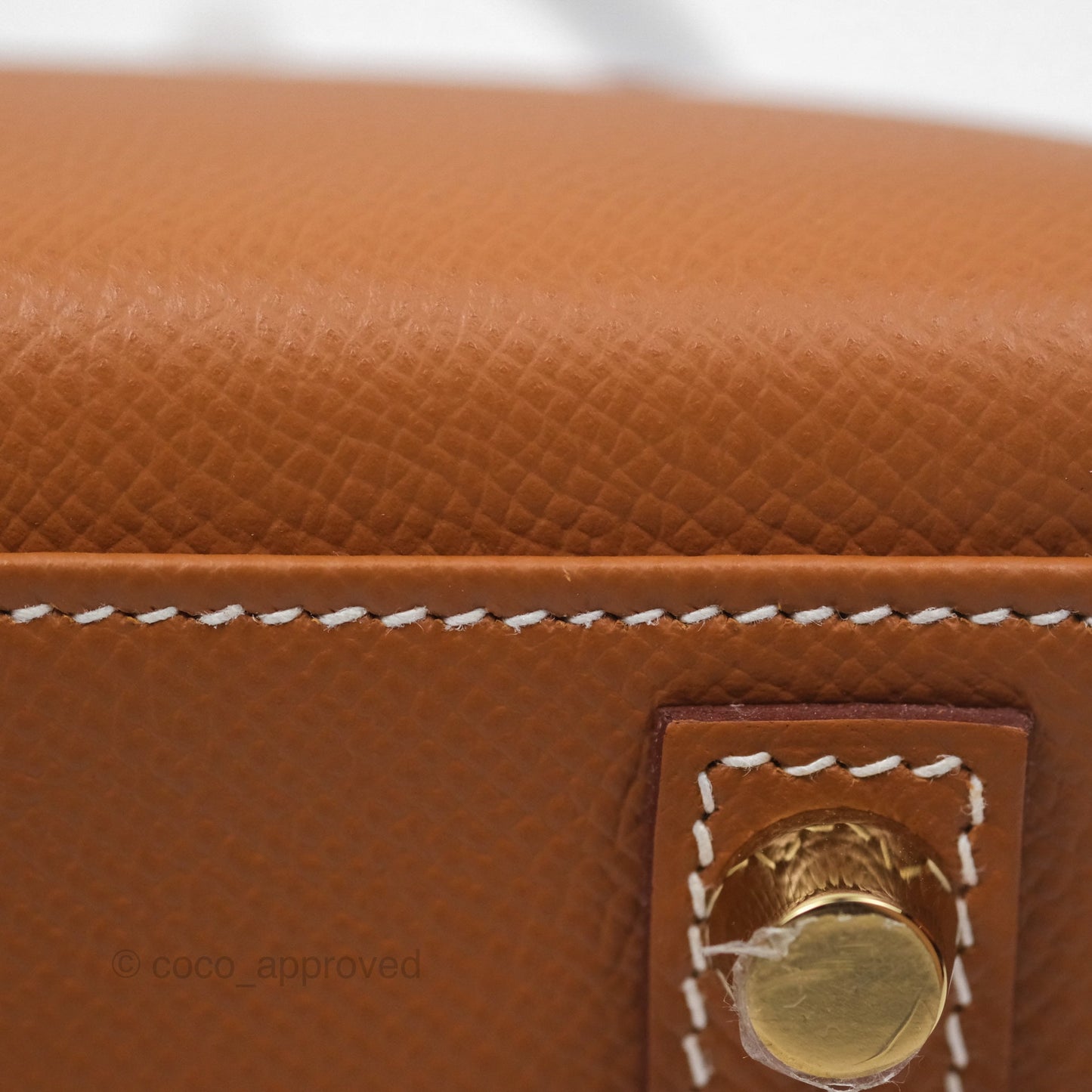 Hermes Birkin 25 Sellier Gold 37 Epsom Gold Hardware