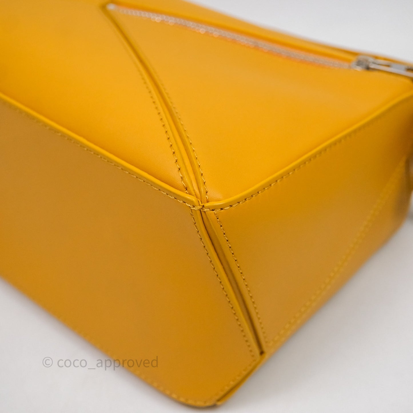Loewe Small Puzzle Bag Sunflower With Logo Strap