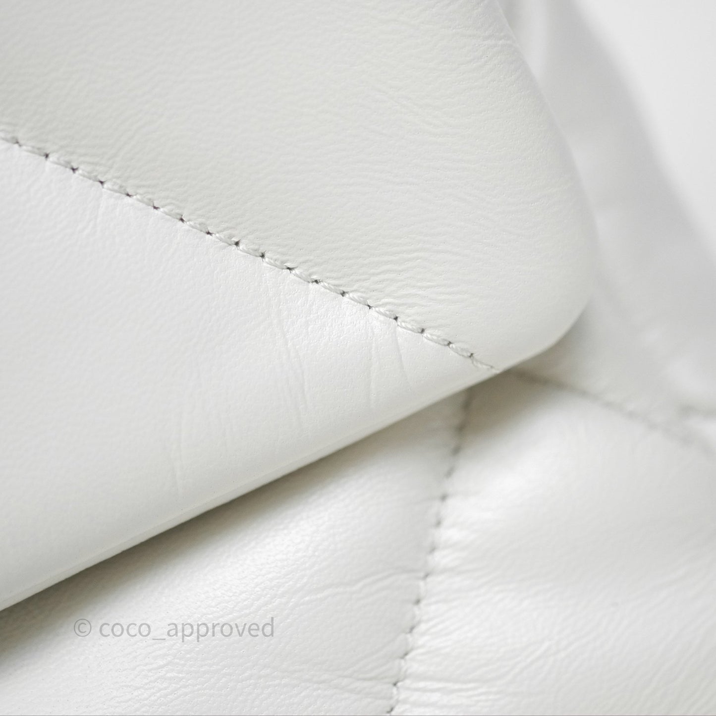 Chanel 19 Small White Mixed Hardware
