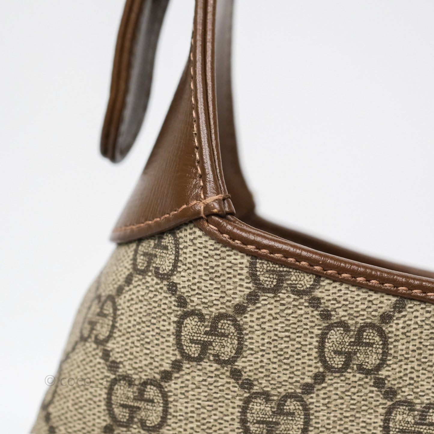 Gucci Jackie 1961 Small Shoulder Bag Beige/Ebony GG Supreme Canvas