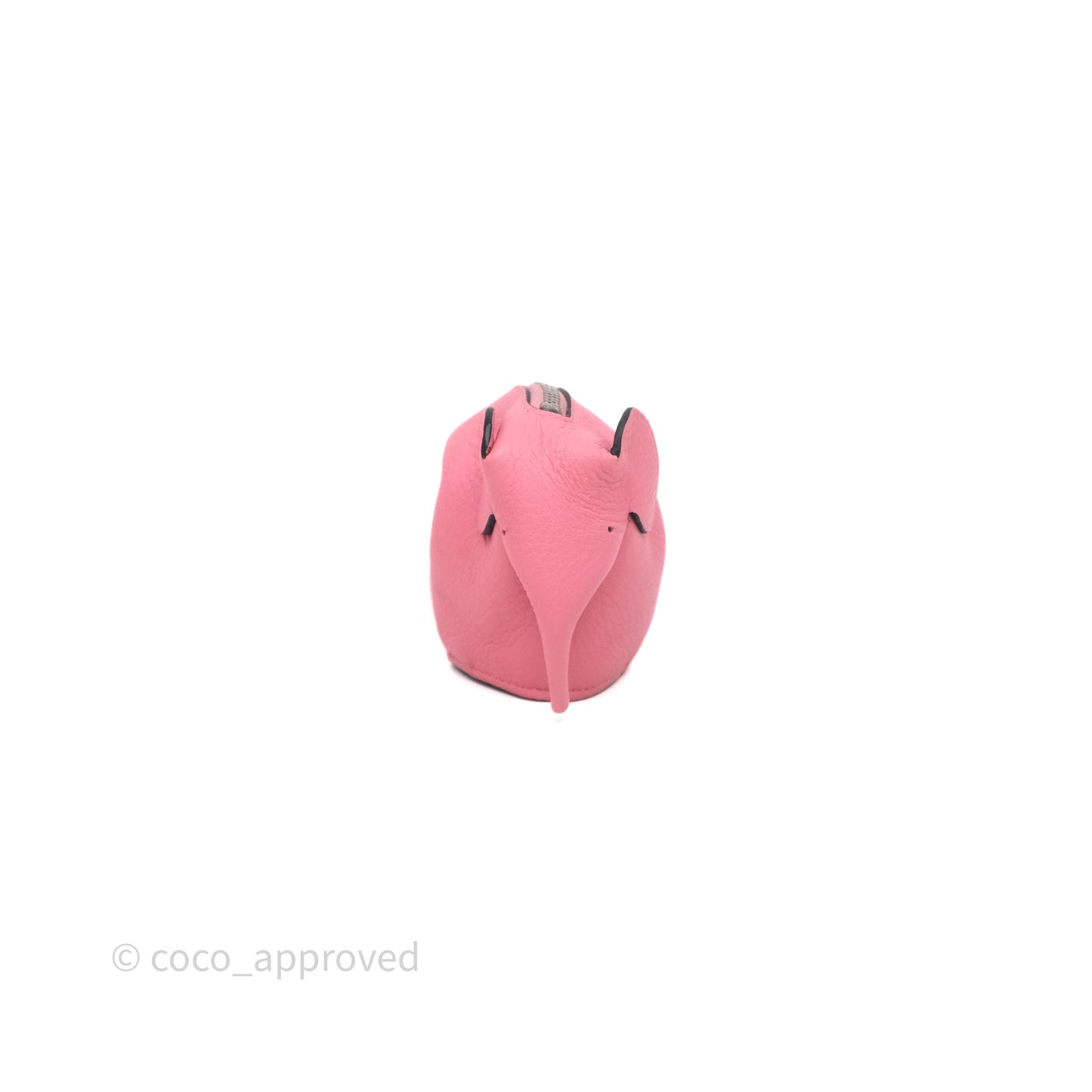 Loewe Elephant Coin Case Pink