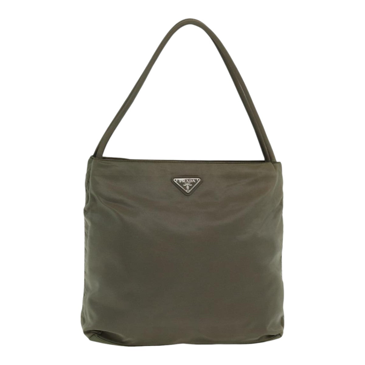 Luxury Prada Tote Bag Nylon Khaki  83950