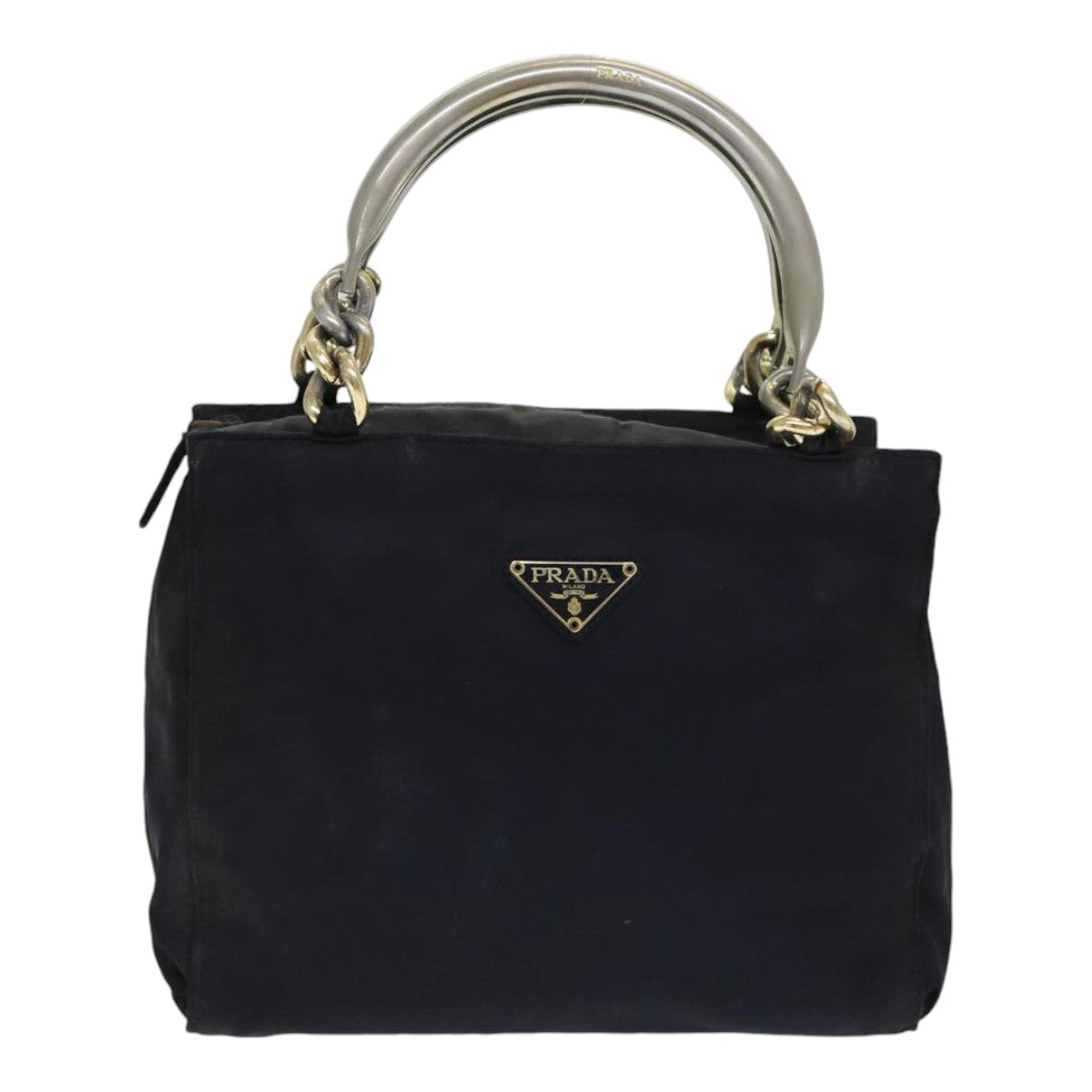 Luxury Prada Hand Bag Nylon Black  83956