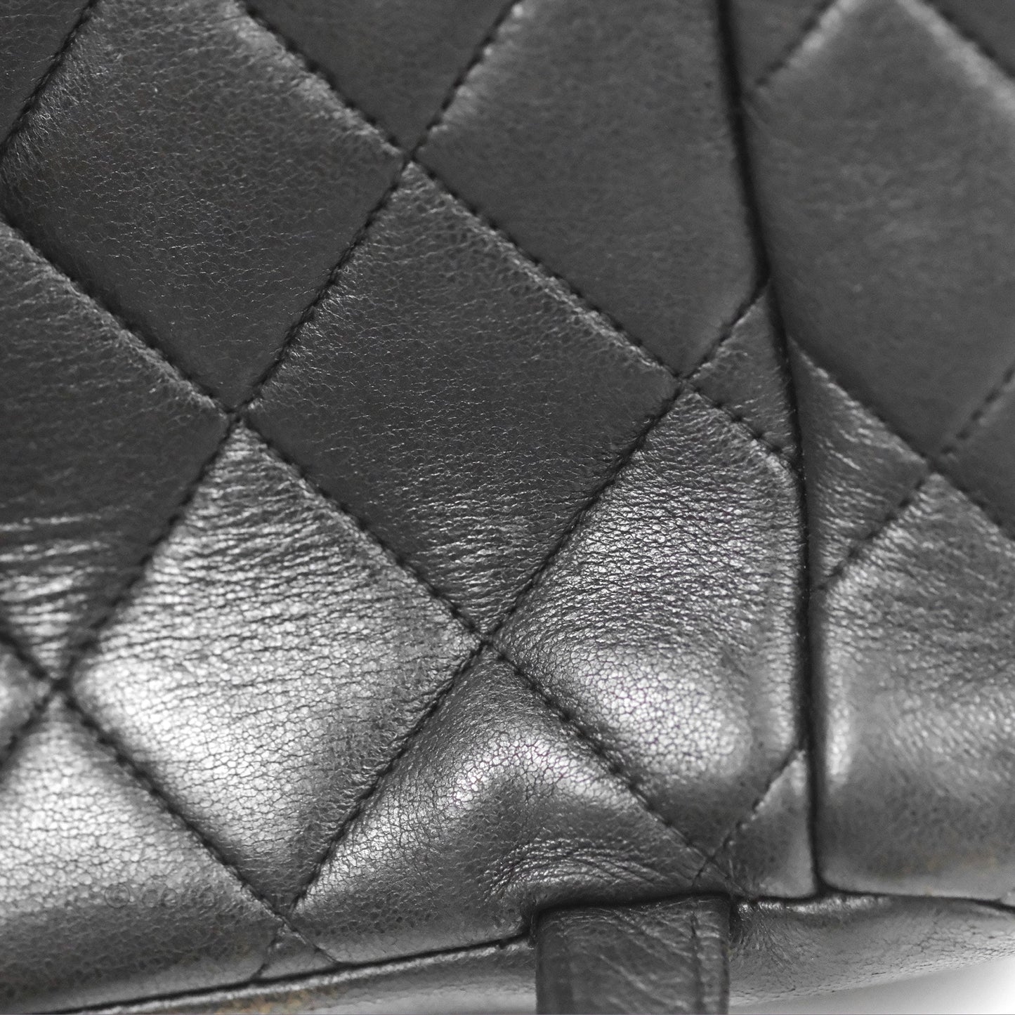 Chanel Vintage CC Duma Backpack Black Lambskin 24K Gold Hardware