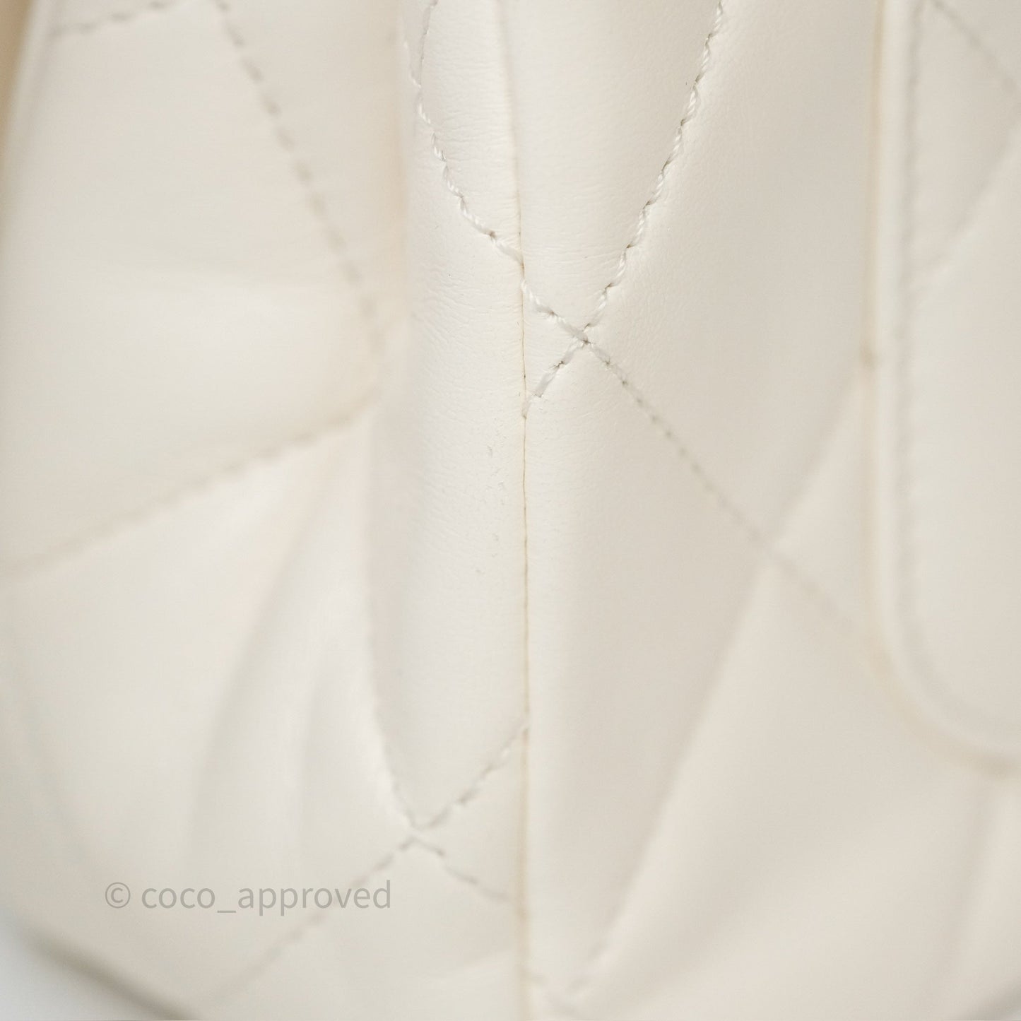 Chanel Small Fancy Jewel Flap White Shiny Lambskin Aged Gold Hardware 23S
