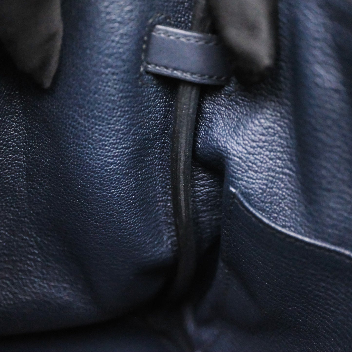 Hermes Birkin 25 Indigo Blue Swift Palladium Hardware