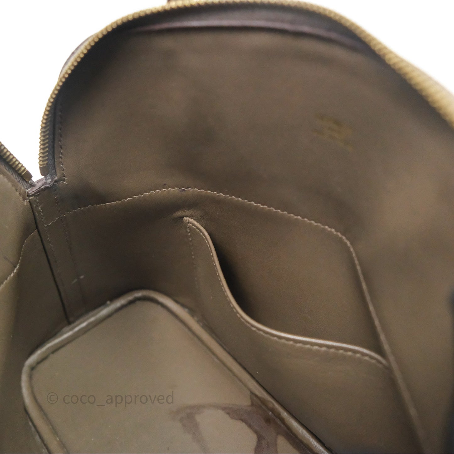 Hermès Bolide 27 Etain 8F Epsom Gold Hardware