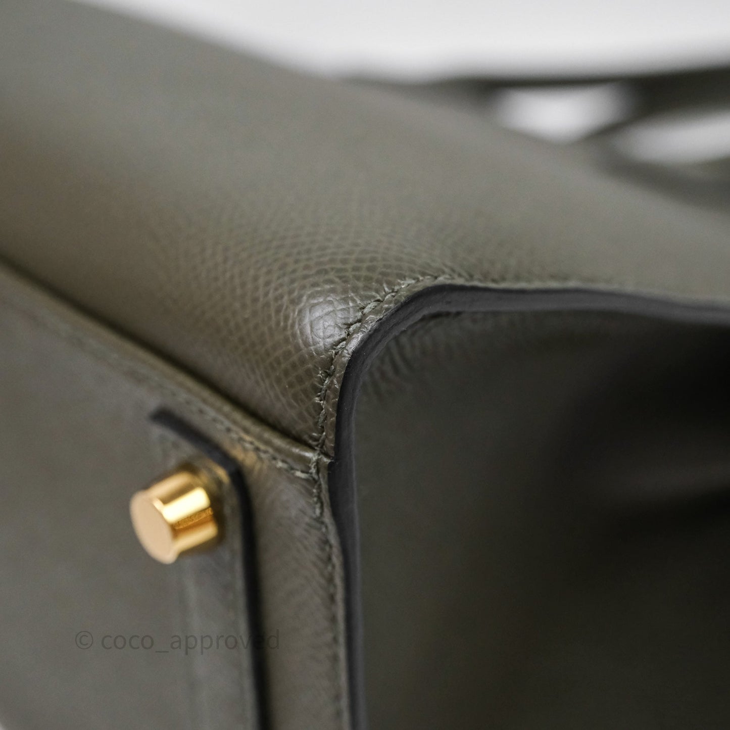 Hermès Birkin 30 Vert de Gris C6 Epsom Gold Hardware