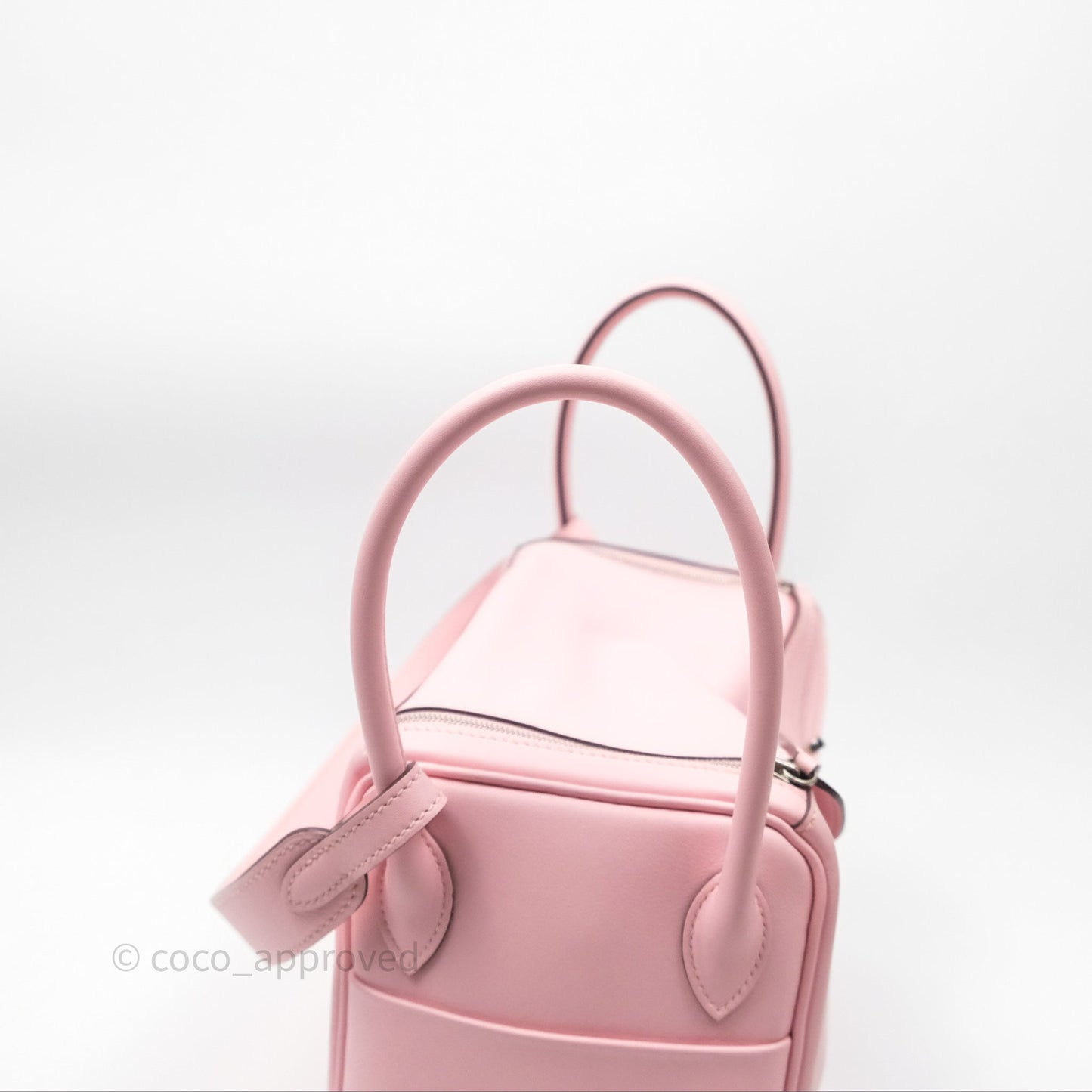 Hermes Lindy 26 Rose Sakura Pink 3Q Swift Palladium Hardware