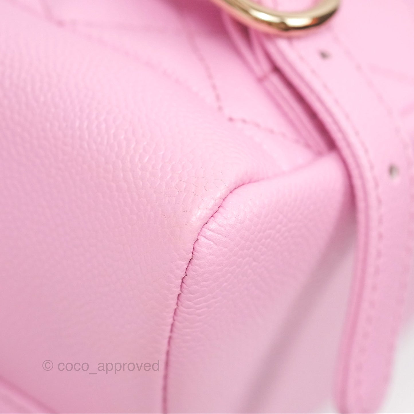Chanel Mini Duma Backpack Pink Caviar Gold Hardware 23P
