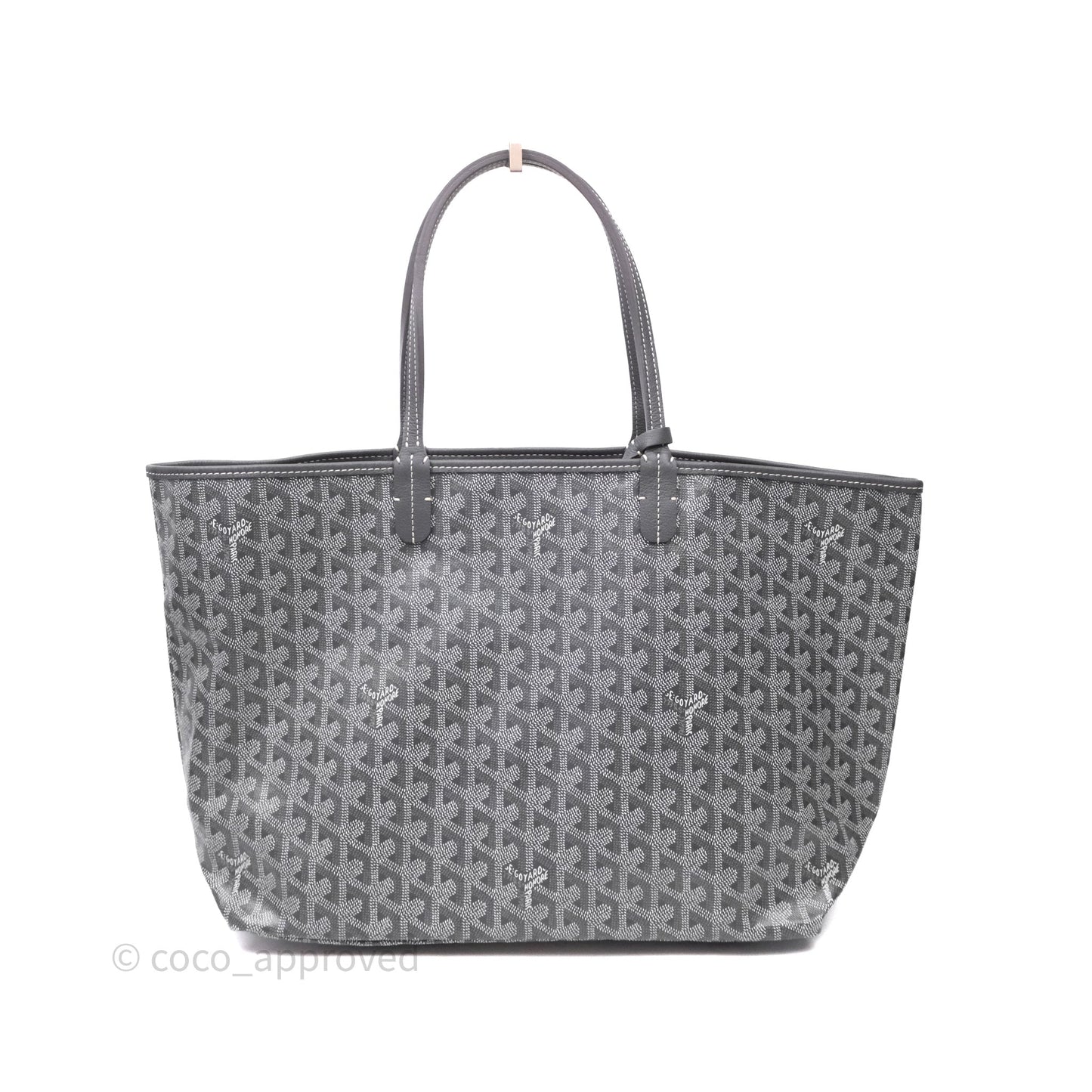 Goyard St Louis Tote PM Grey