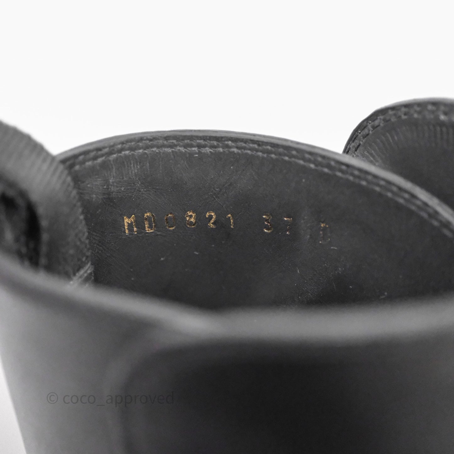 Christian Dior Empreinte Ankle Boot Black Calfskin