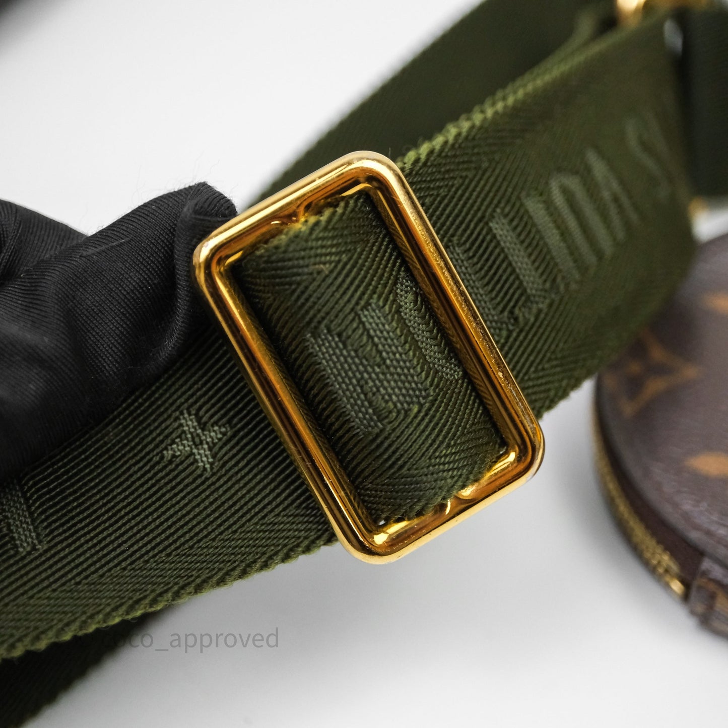 Louis Vuitton Multi Pochette Accessories Khaki Monogram Canvas