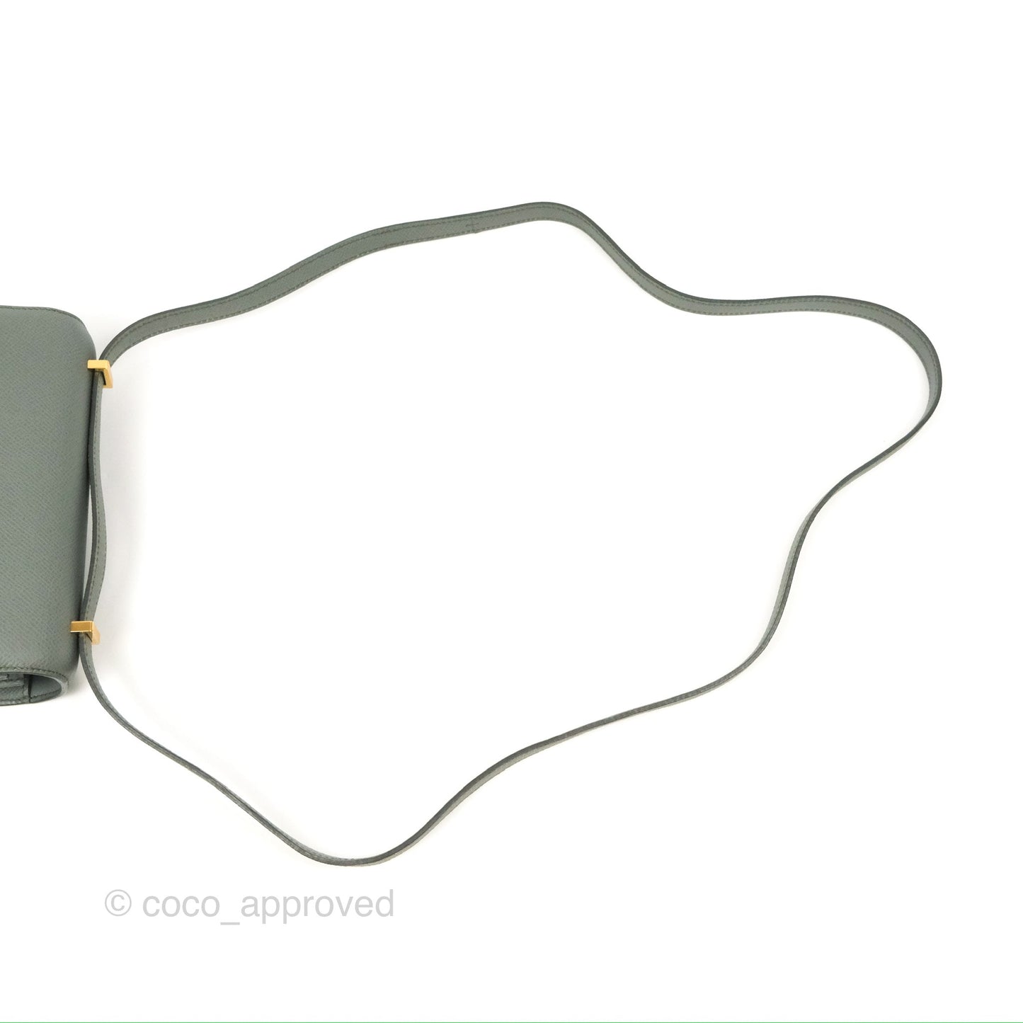 Hermès Constance Mini 18cm Vert Amande Epsom Gold Hardware