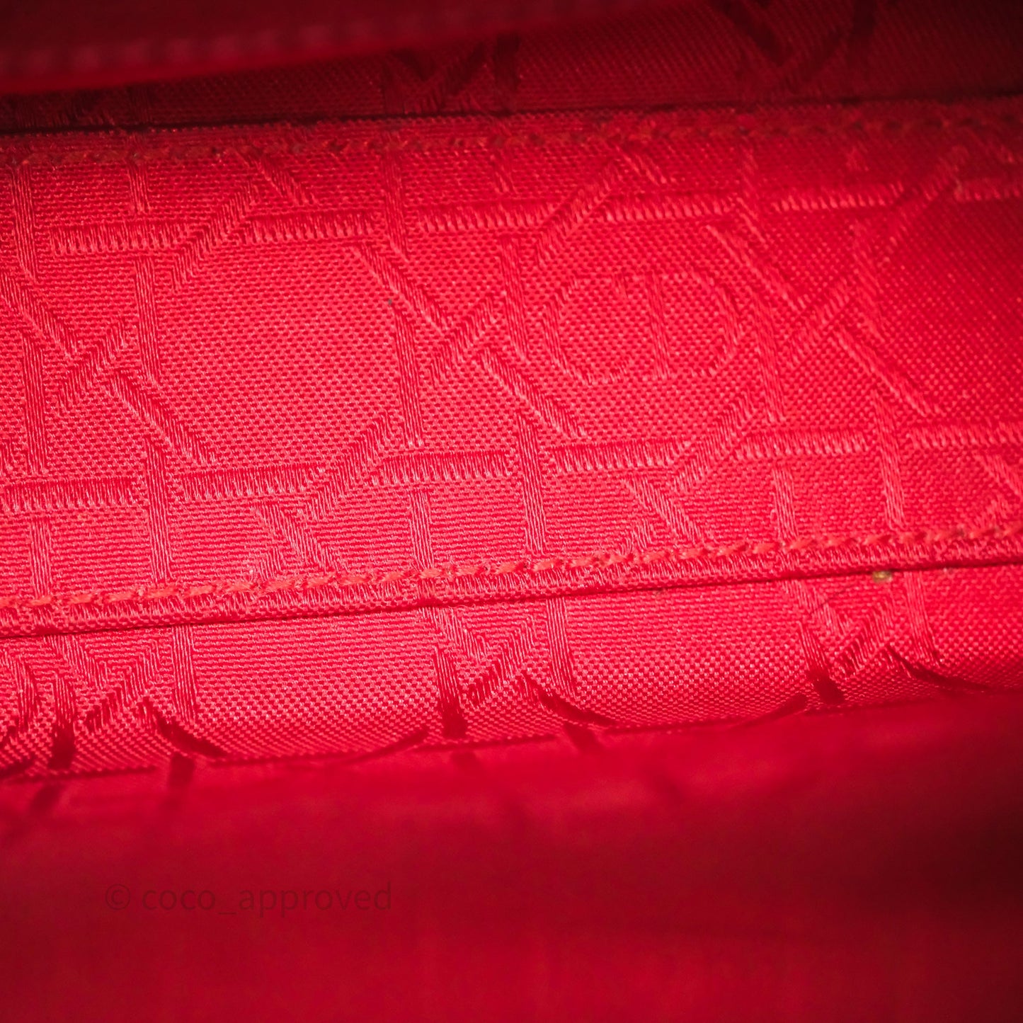 Christian Dior Mini Lady Dior Bag Red Patent Gold Hardware