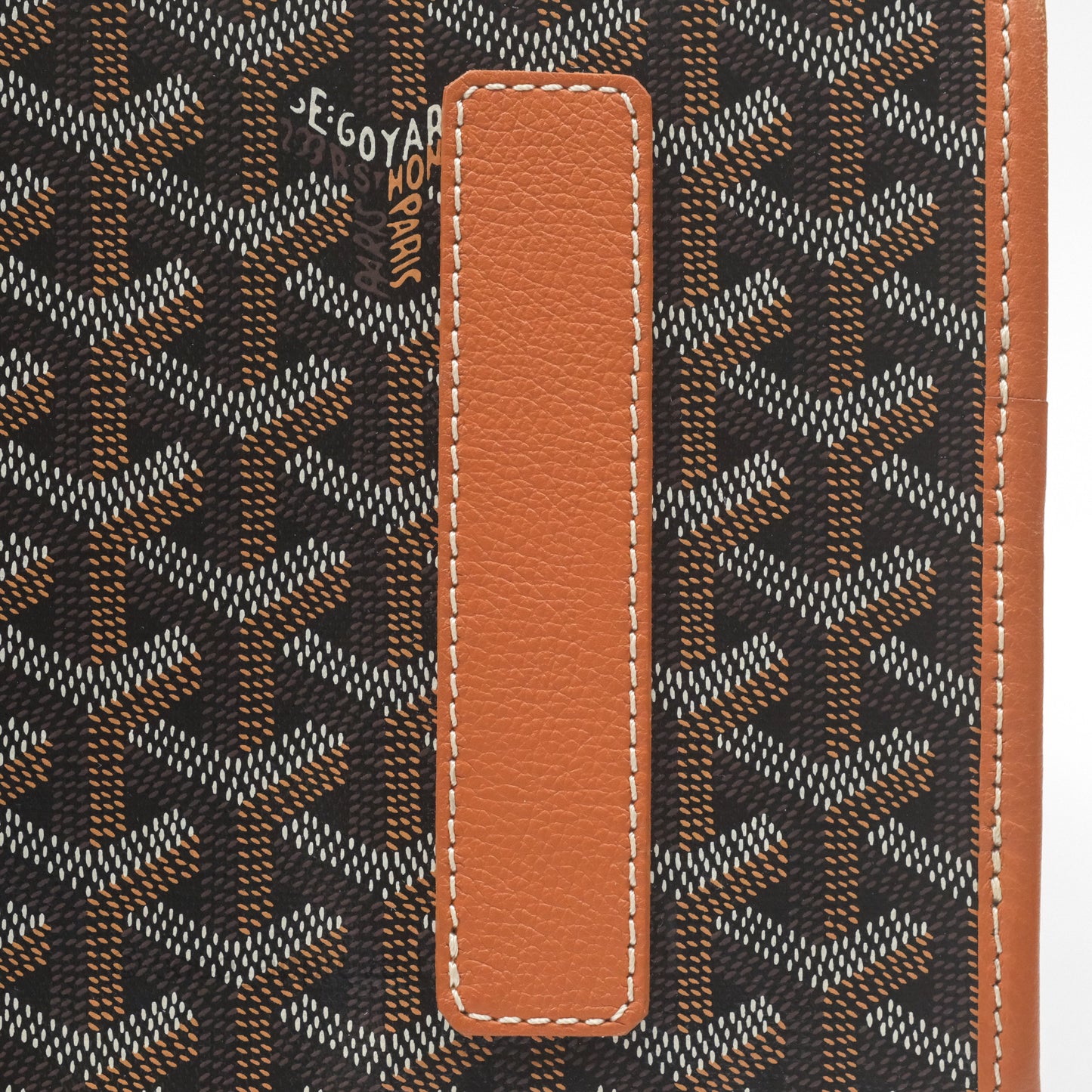 Goyard Saint Léger Backpack Black/ Tan