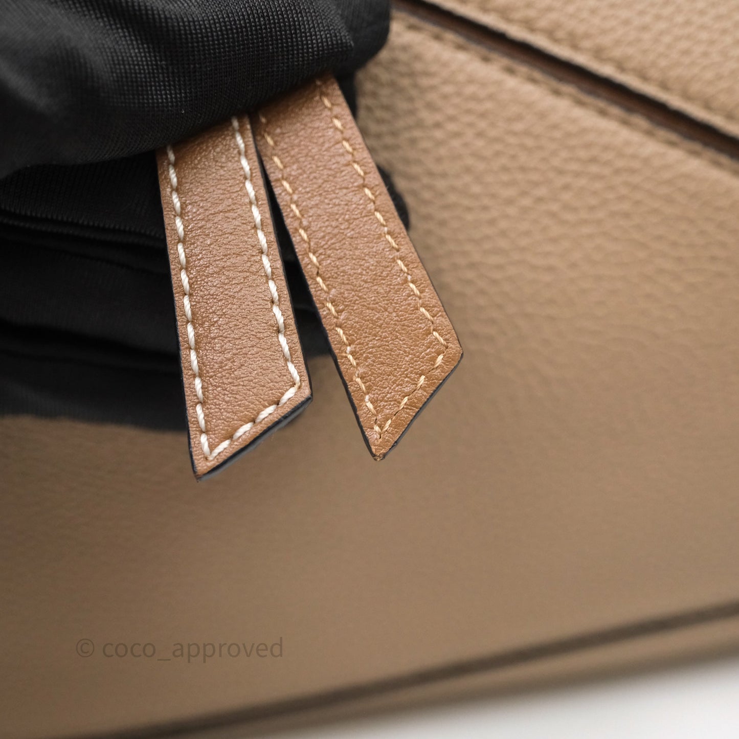 Loewe Medium Puzzle Bag Sand Mink Grained Calfskin