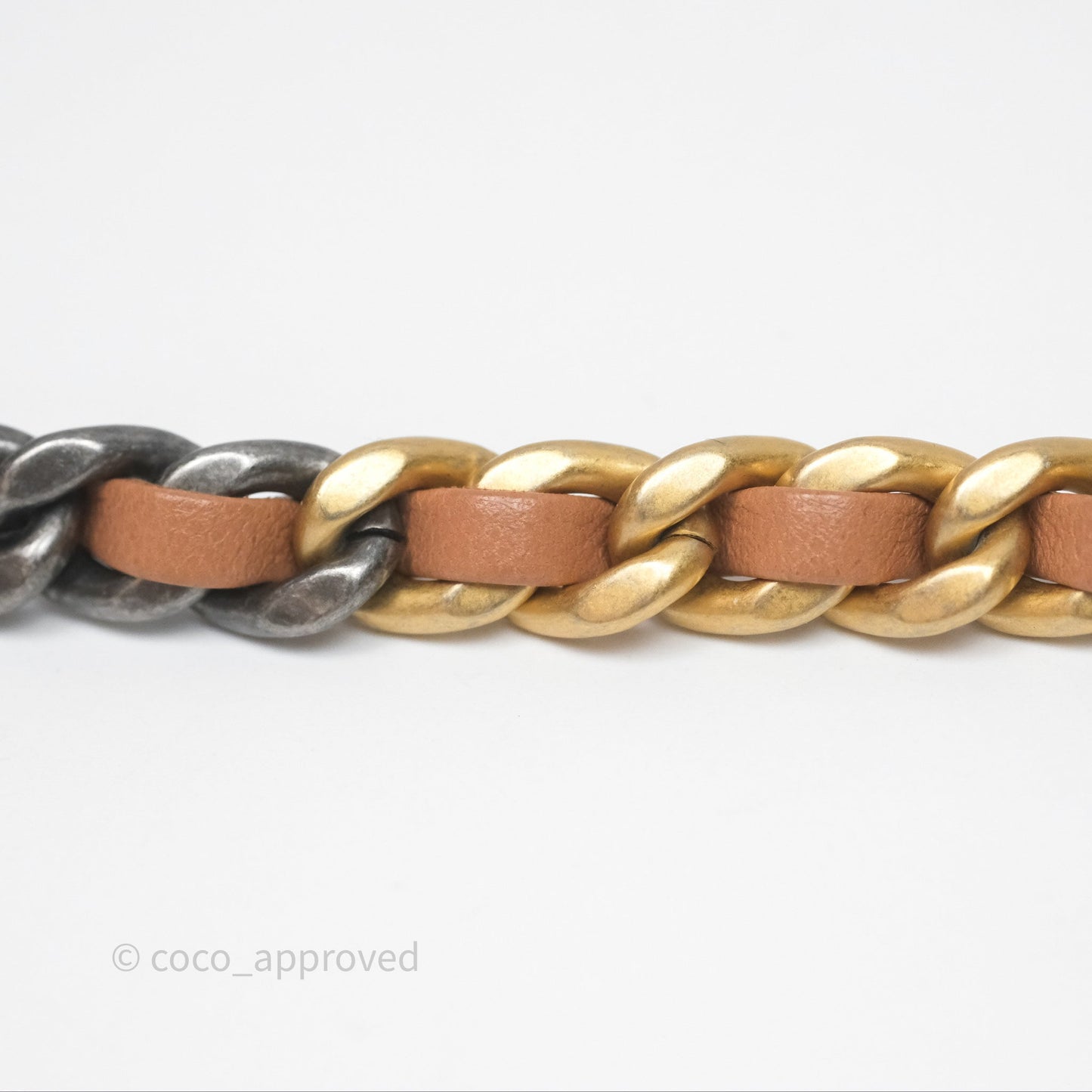 Chanel 19 Wallet on Chain WOC Dark Beige Caramel Lambskin Mixed Hardware