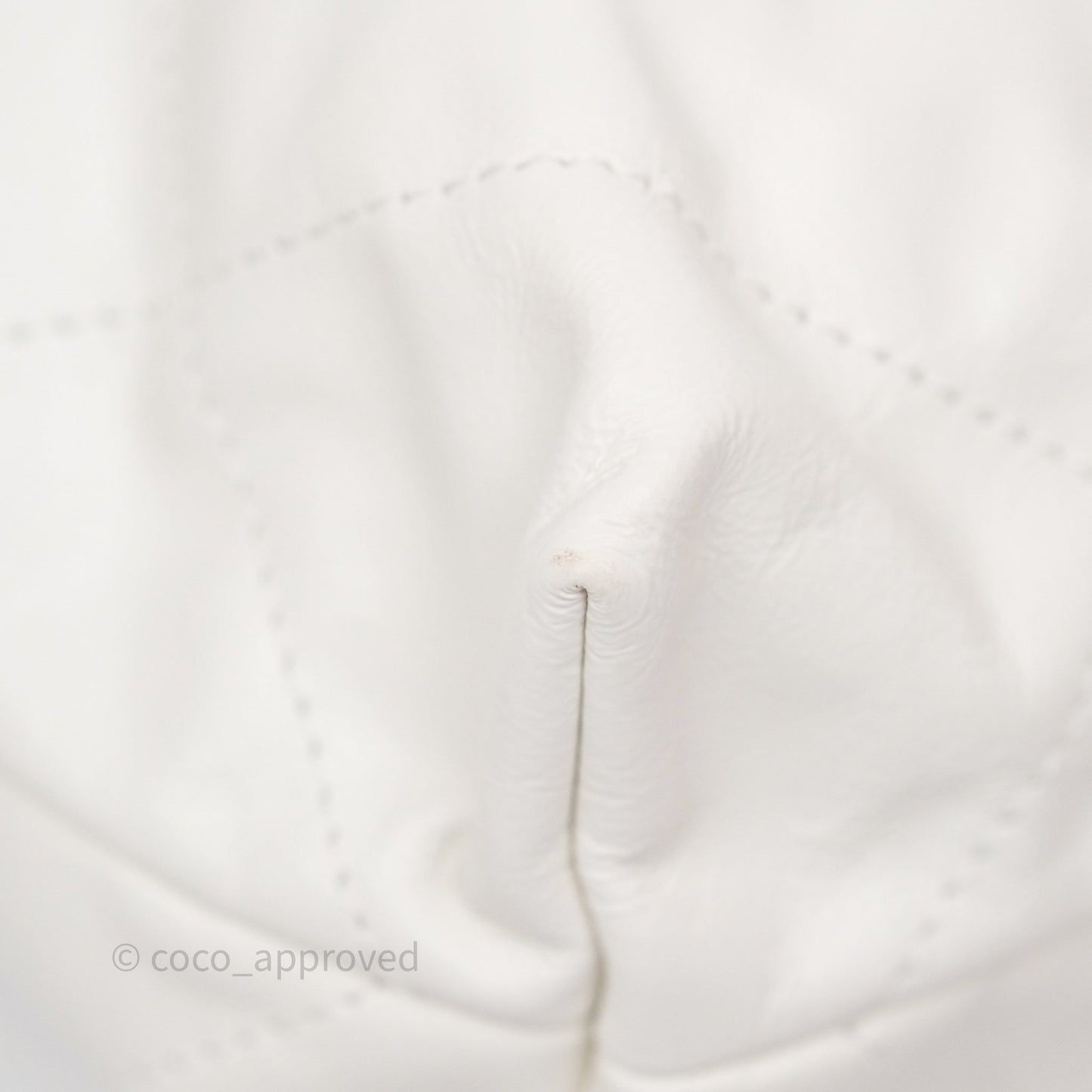 Chanel 22 Small White Aged Calfskin Black Logo Aged Gold Hardware