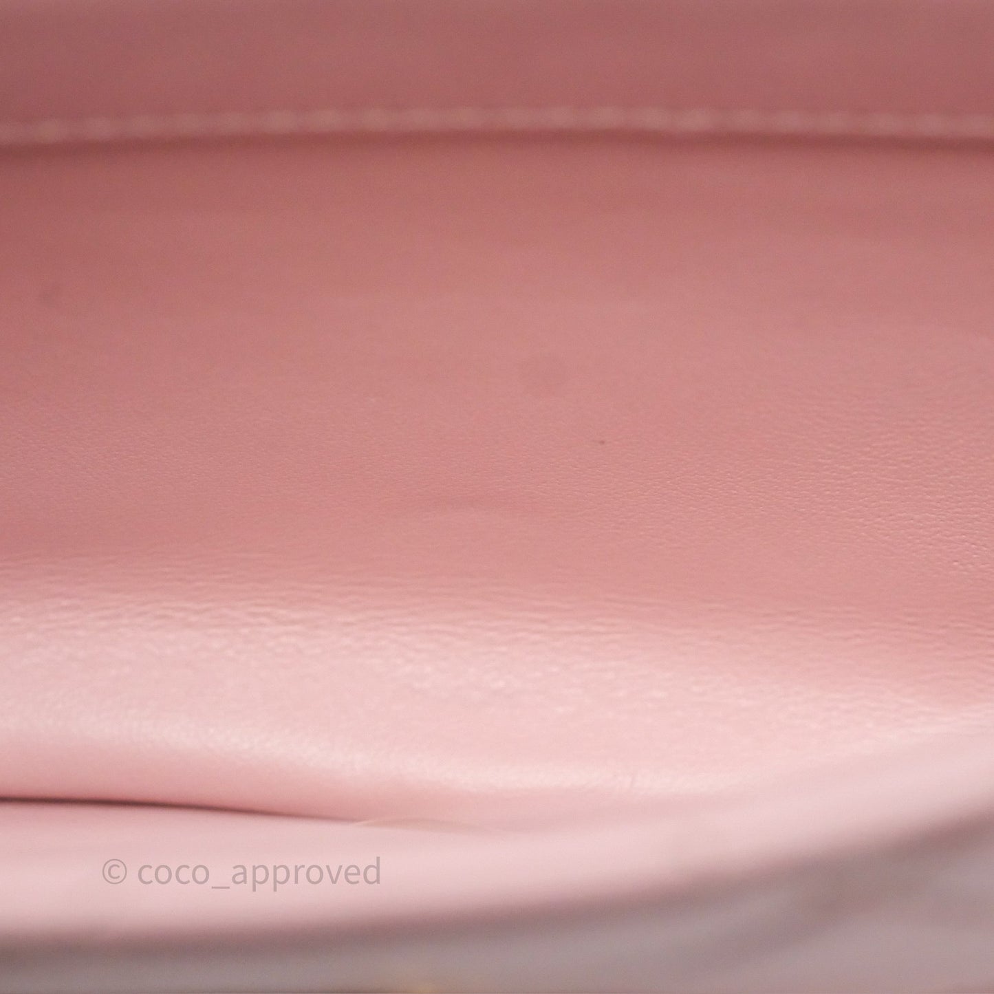 Chanel Mini Color Match Flap Quilted Pink Lambskin Aged Gold Hardware