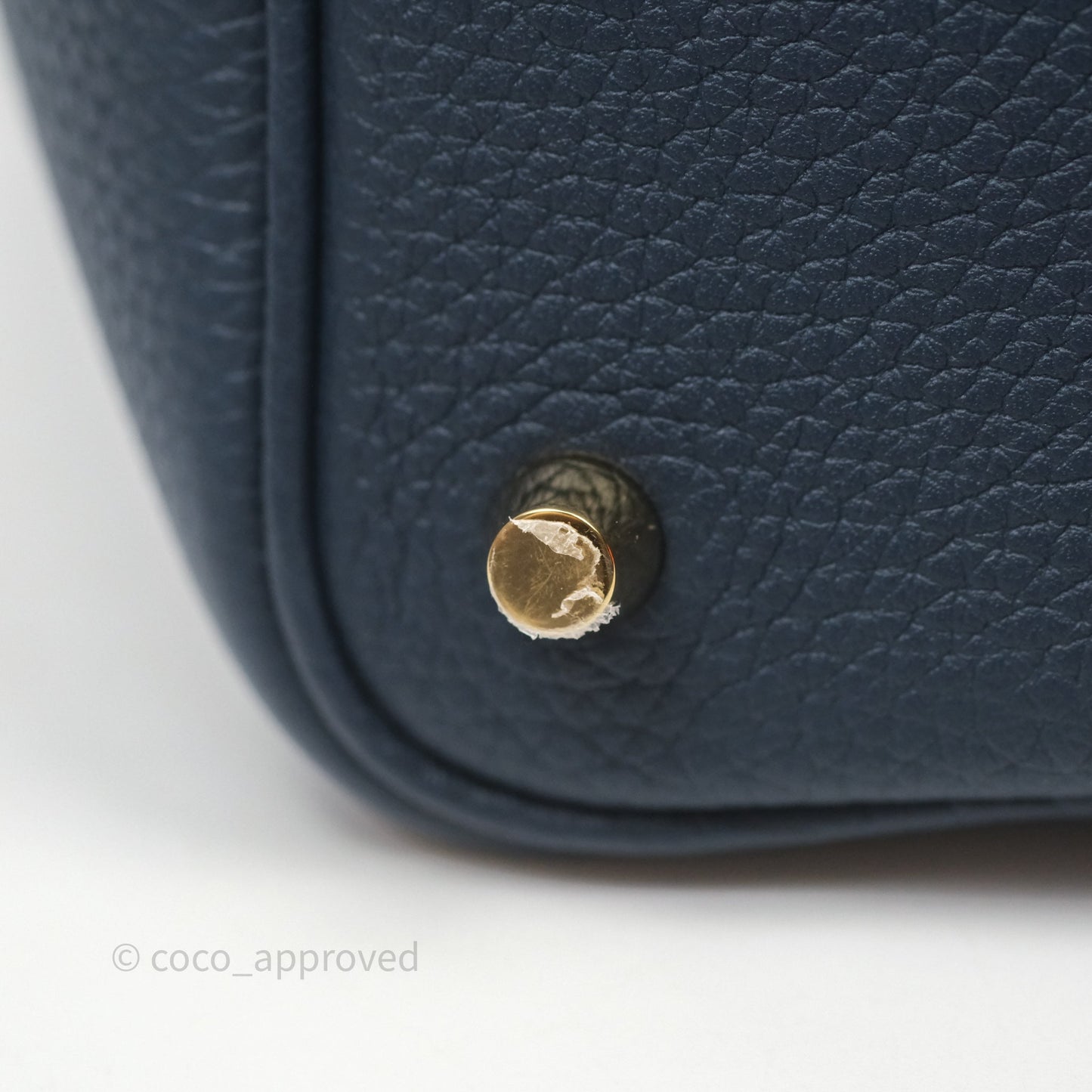 Hermès Picotin Lock 18 Bleu de Prusse 7P Clemence Gold Hardware