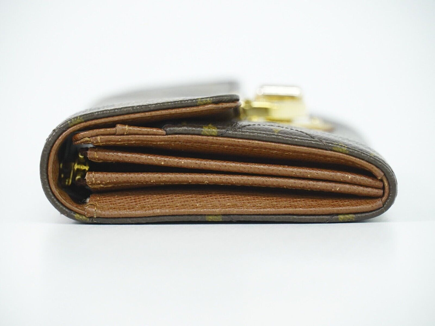 Louis Vuitton Portefeuille Sarah  Canvas Wallet  ()