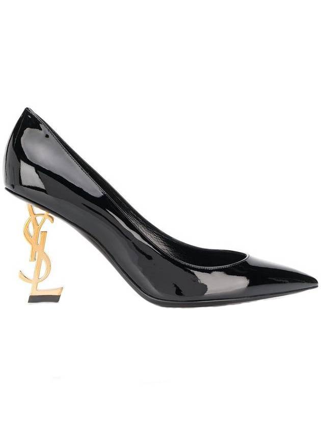 Luxury Saint Laurent Opium Pumps Black Gold