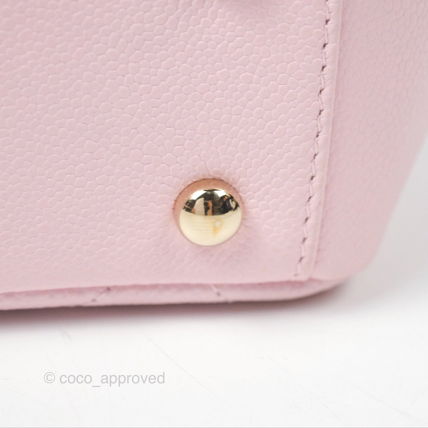 Chanel Quilted Small Business Affinity Flap Pink Caviar Gold Hardware