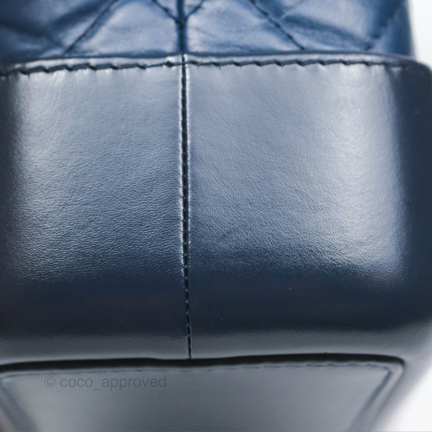Chanel Small Gabrielle Backpack Navy Aged Calfskin