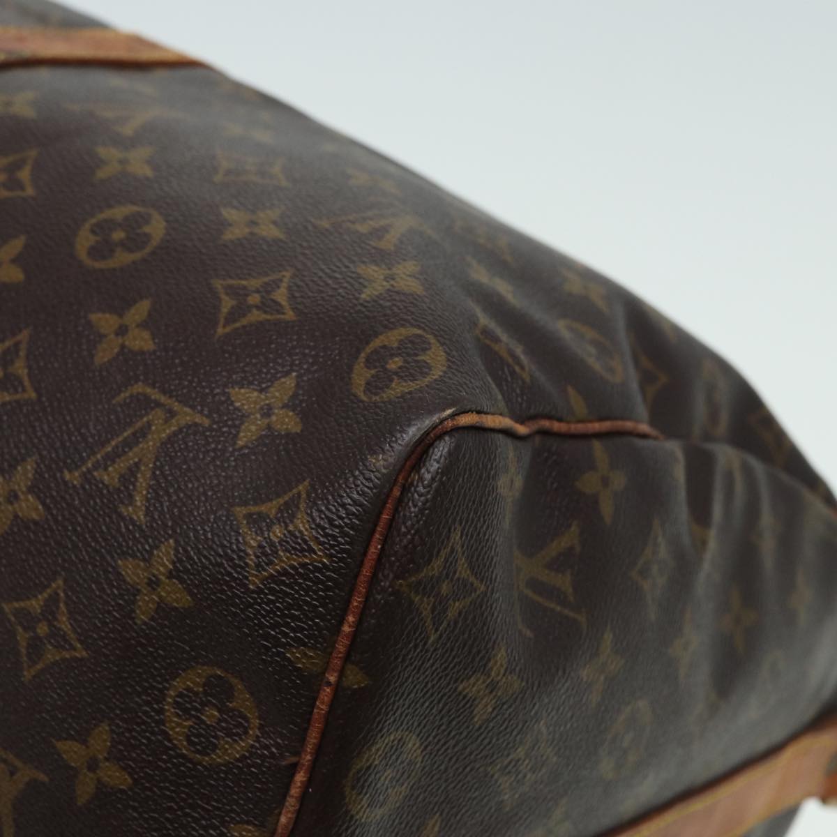 LOUIS VUITTON Monogram Keepall Bandouliere 50 Boston Bag M41416 LV 84058