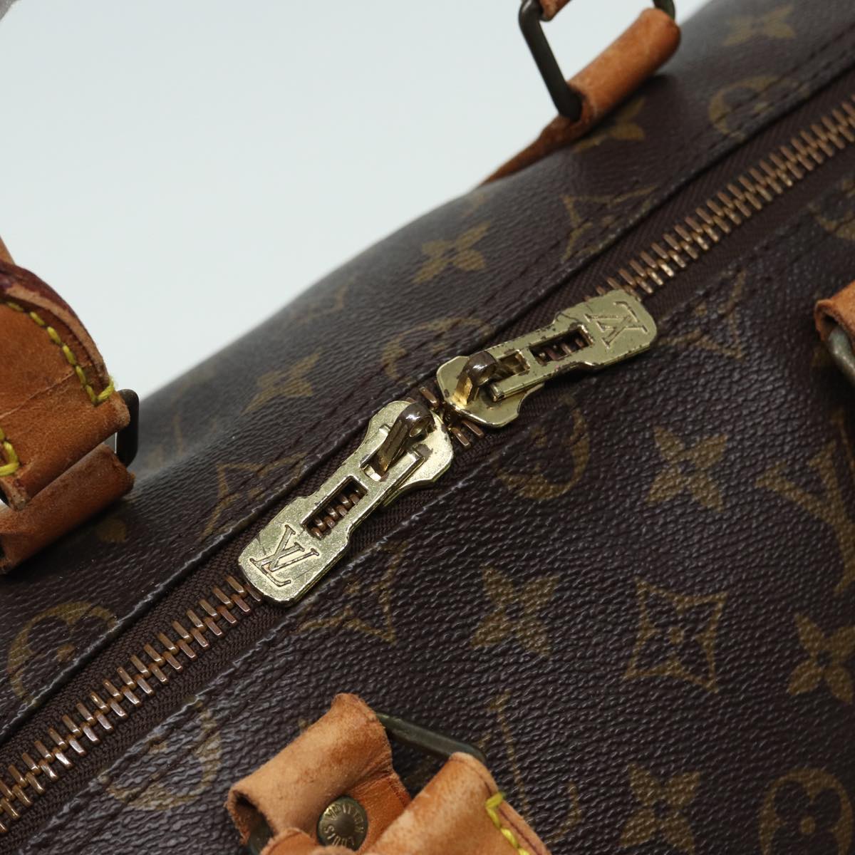 LOUIS VUITTON Monogram Keepall Bandouliere 50 Boston Bag M41416 LV 84058