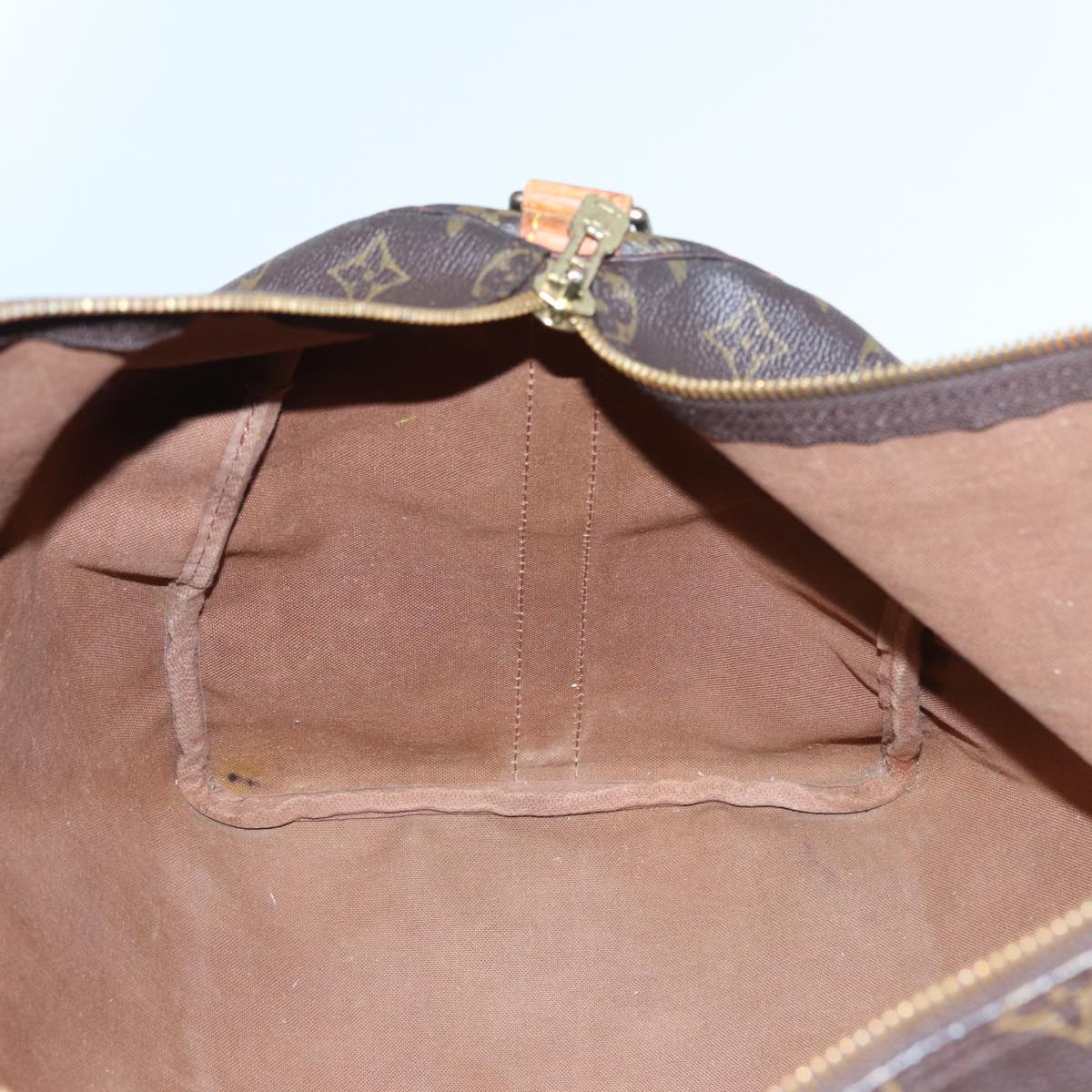 LOUIS VUITTON Monogram Keepall Bandouliere 50 Boston Bag M41416 LV 84058