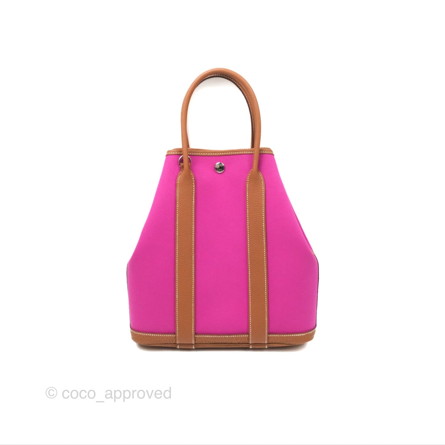 Hermes Garden File 28 Magnolia Canvas Gold Negonda