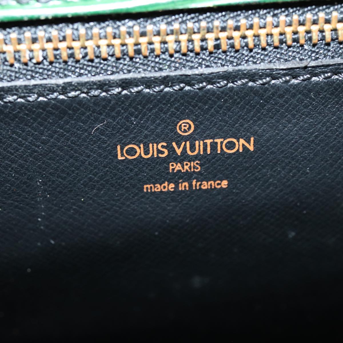 LOUIS VUITTON Epi Serviette Ambassador Business Bag Green M54412 LV 84072