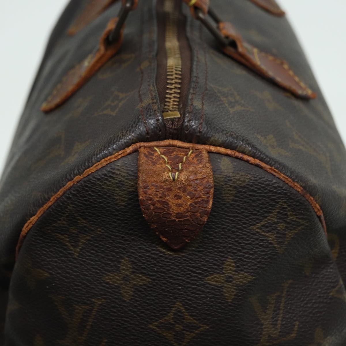 LOUIS VUITTON Monogram Speedy 30 Hand Bag M41526 LV 84079
