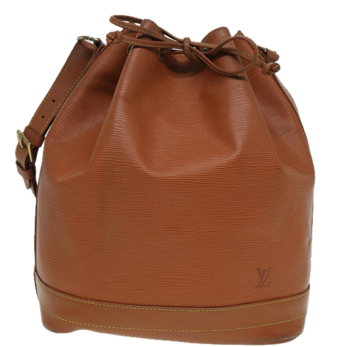 LOUIS VUITTON Epi Noe Shoulder Bag Zipangu Gold M44008 LV 84082