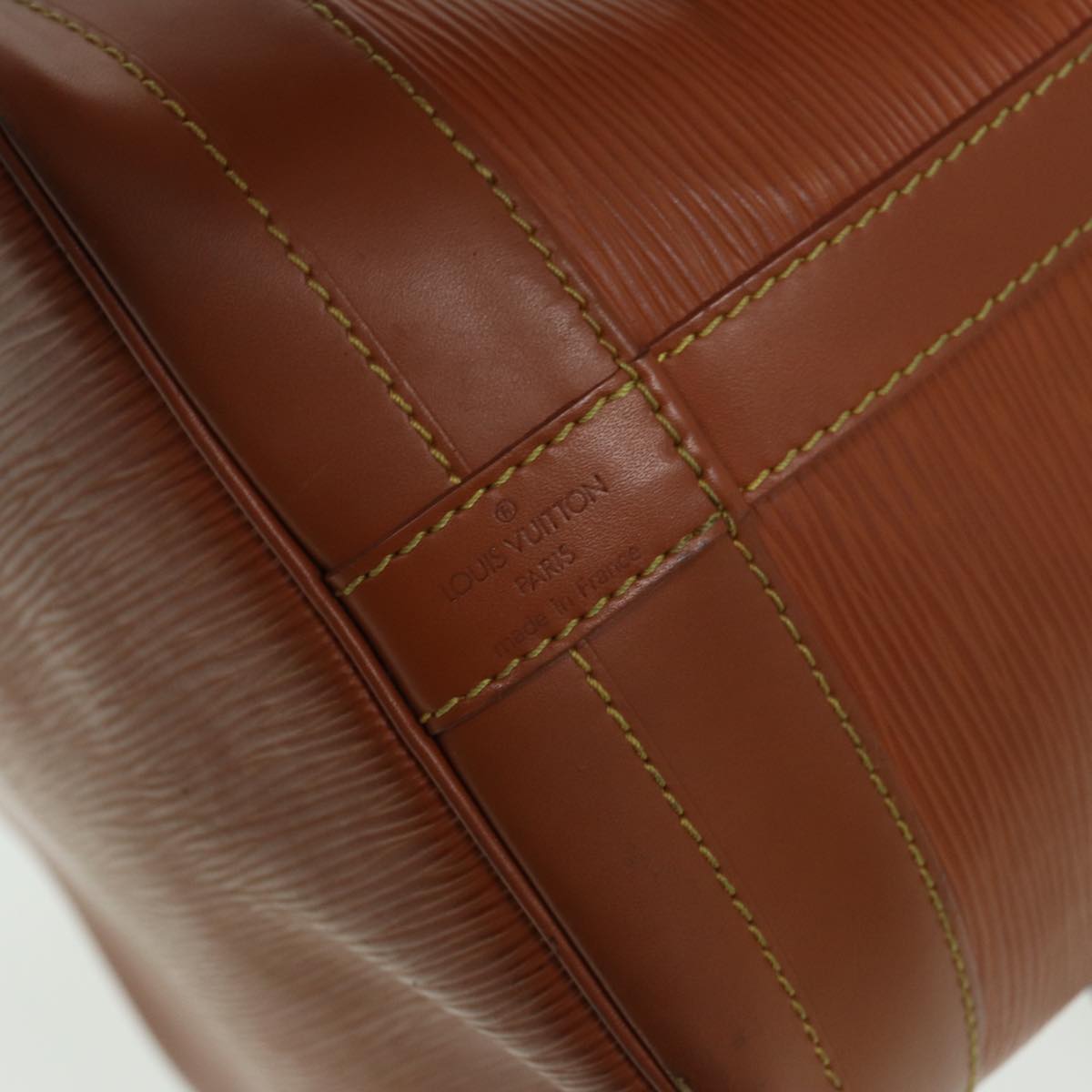 LOUIS VUITTON Epi Noe Shoulder Bag Zipangu Gold M44008 LV 84082