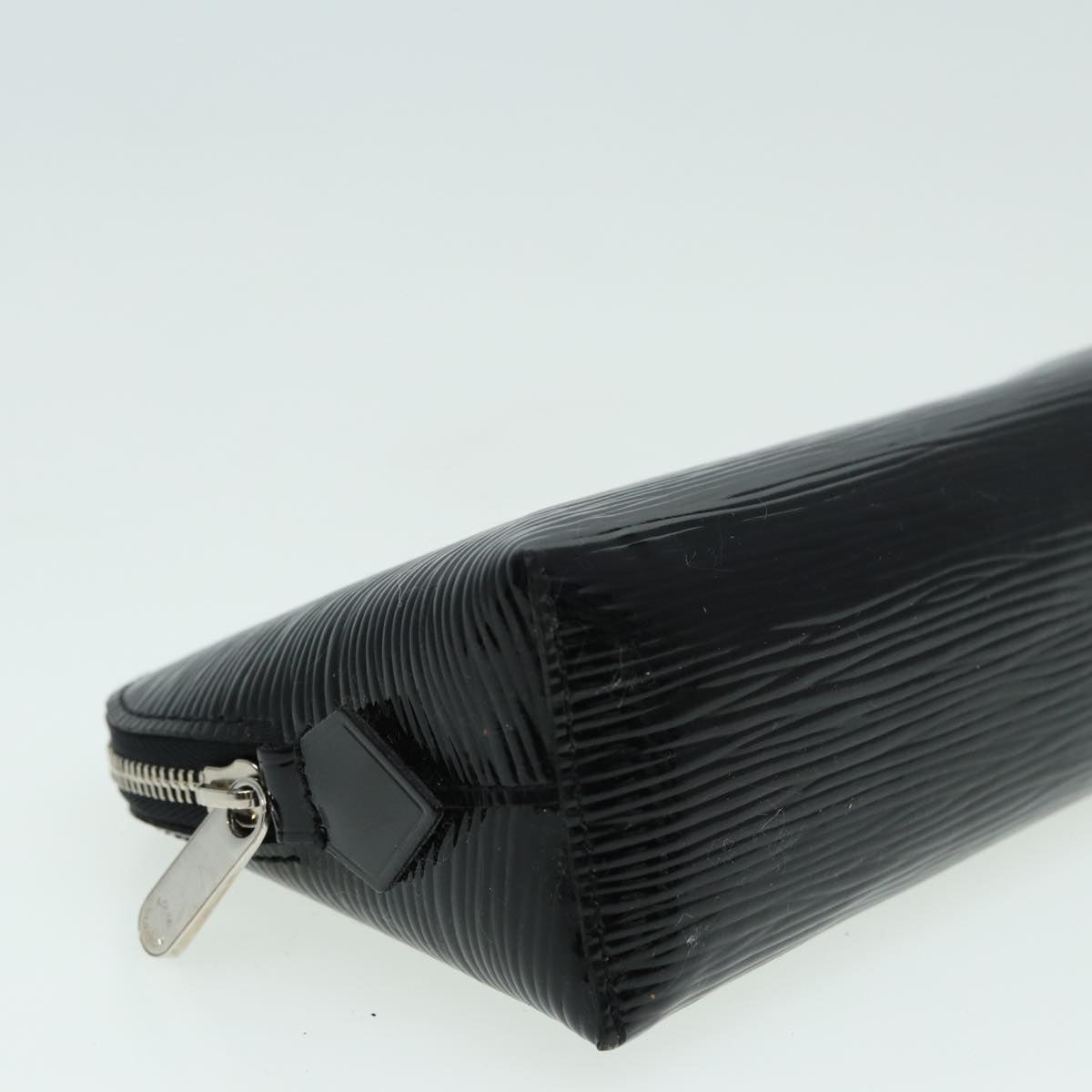 LOUIS VUITTON Epi Pochette Cosmetic PM Cosmetic Pouch Black M41348 LV 84088